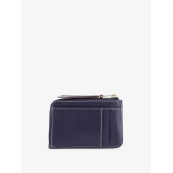 T Monogram Envelope Zip Card Case Wallet