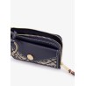 T Monogram Envelope Zip Card Case Wallet