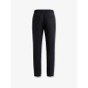 Pinstriped wool jogging trousers