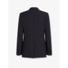 Martini Light double-breasted pinstriped wool blazer