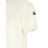 Logo patch polo shirt