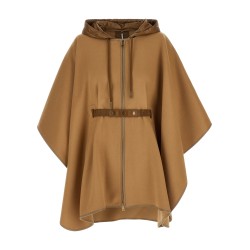 Detachable hooded cape