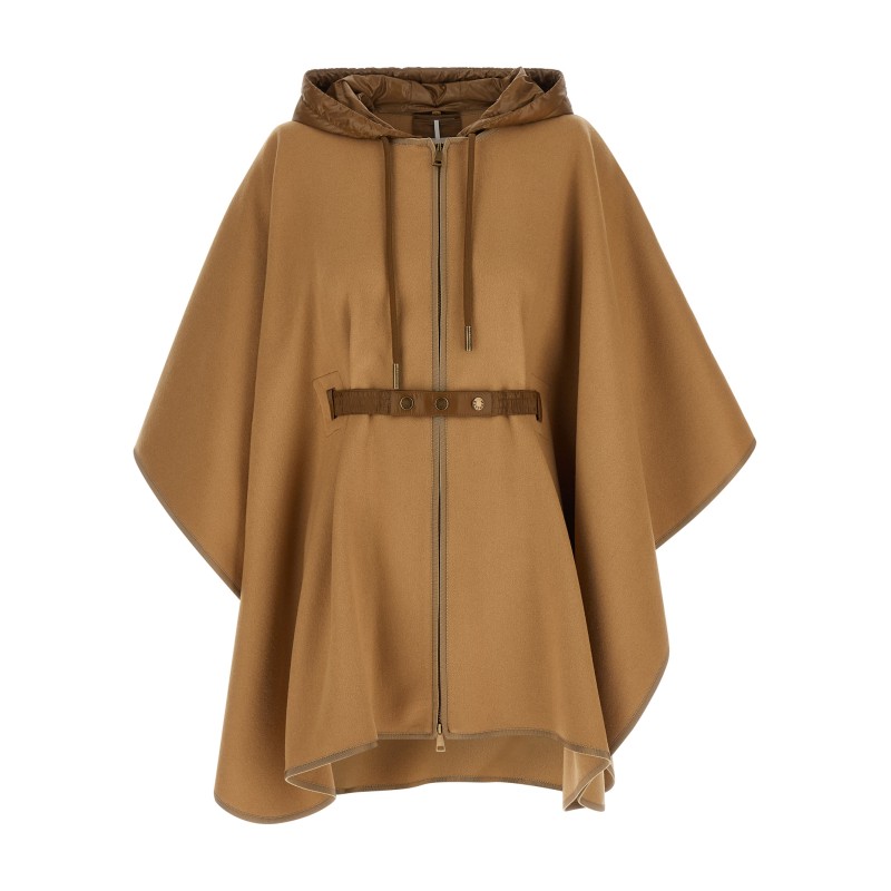Detachable hooded cape
