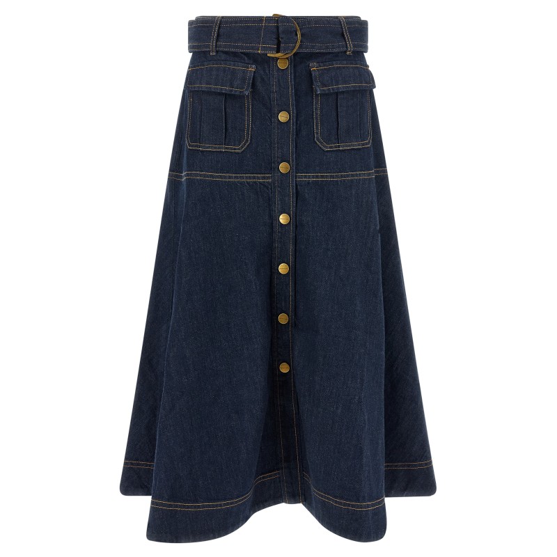Denim skirt