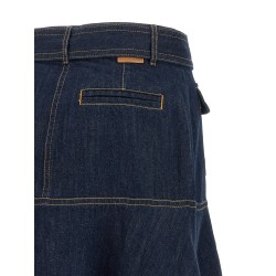 Denim skirt