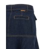 Denim skirt