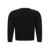 Crew-neck cardigan