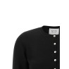 Crew-neck cardigan