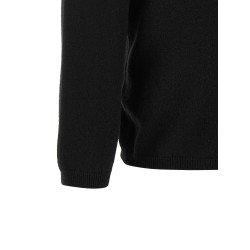 Crew-neck cardigan