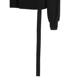 Asymmetrical stitching hoodie