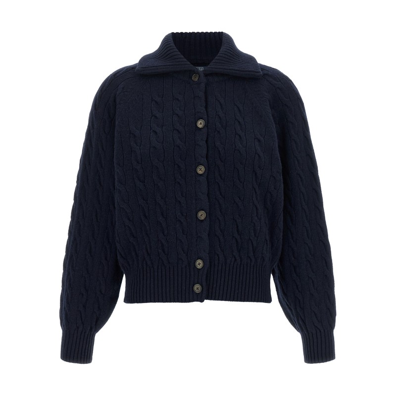 Braided cardigan