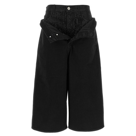 Crystal insert jeans