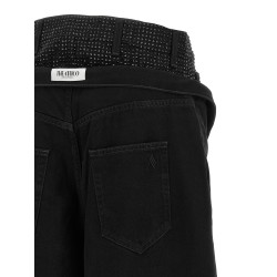 Crystal insert jeans