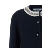 Jewel collar cardigan