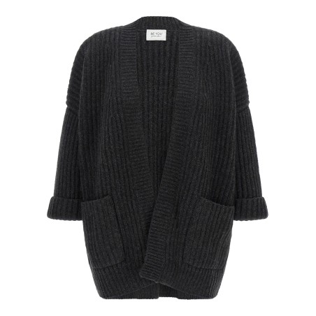 Ribbed cardigan
