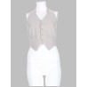 GILET IN MISTO LANA CON BOTTONI