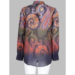 CAMICIA CON STAMPA PAISLEY