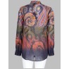 CAMICIA CON STAMPA PAISLEY