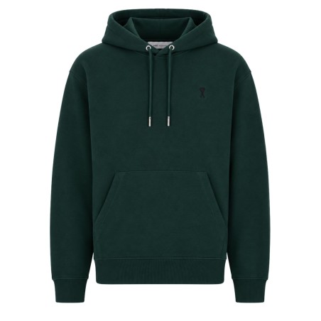 FELPA CON LOGO E CAPPUCCIO