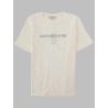 T-SHIRT CON LOGO E STRASS