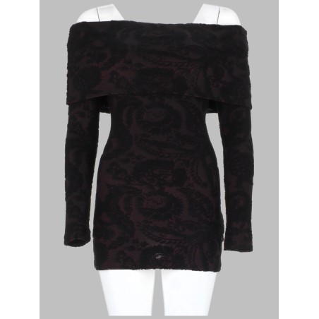 MAGLIA CON MOTIVO PAISLEY FOLIAGE