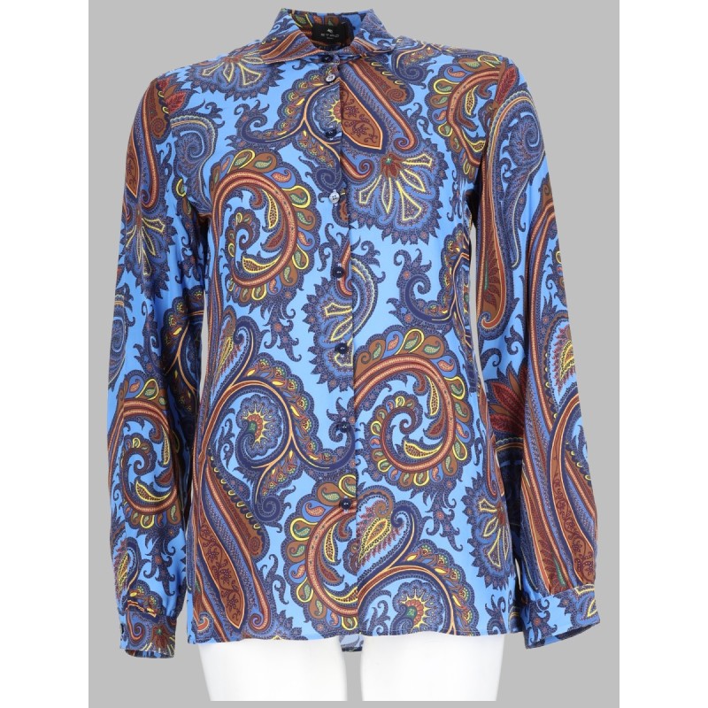 CAMICIA CON STAMPA PAISLEY