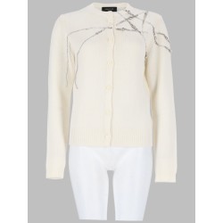 CARDIGAN CON RICAMO STRASS