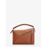 Puzzle Edge leather handbag with engraved Anagram logo