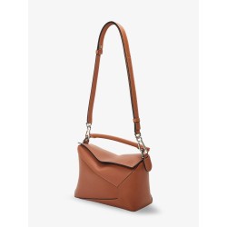 Puzzle Edge leather handbag with engraved Anagram logo