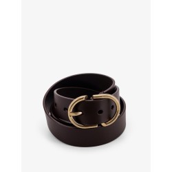 Leather belt