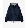 Nylon jacket with back lettering logo