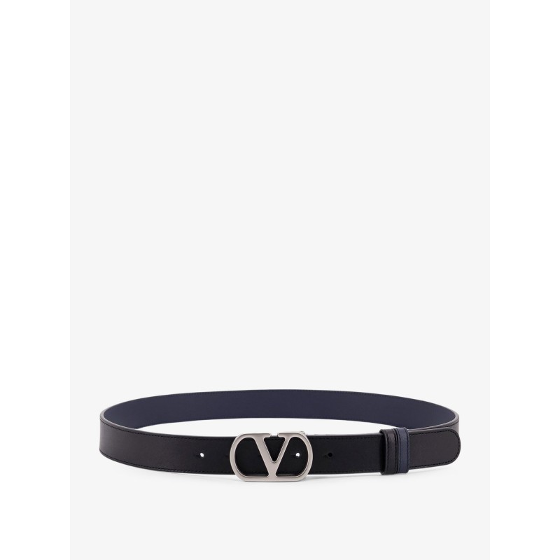 Vlogo leather reversible belt