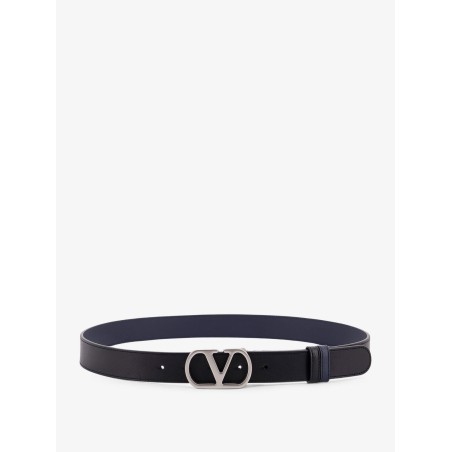 Vlogo leather reversible belt