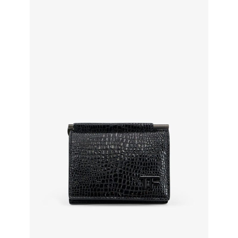 Goat leather card holder
