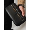 Valentino Garavani leather clutch