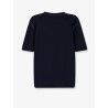 Silk and linen sweater with Gucci Firenze Since 1921 inlay