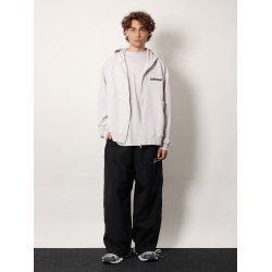 Over Zip-Up Hoodie cotton sweatshirt