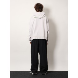 Over Zip-Up Hoodie cotton sweatshirt
