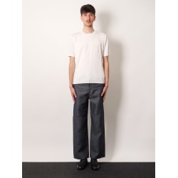Cotton and cashmere sweater