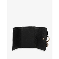 Mini Alphabet Trifold Leather Wallet