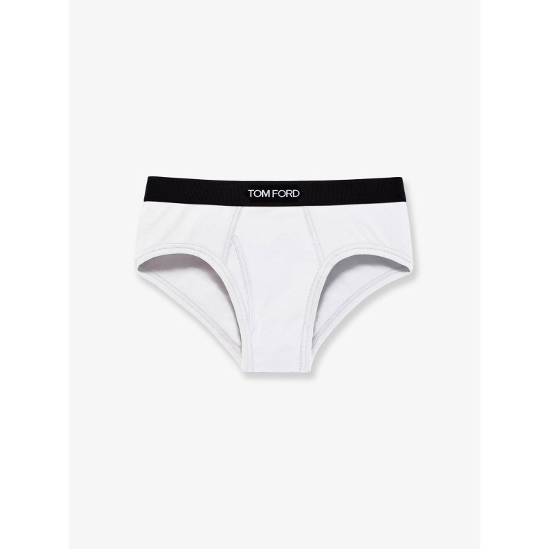 Stretch cotton briefs