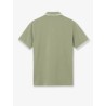 Stretch organic cotton polo shirt