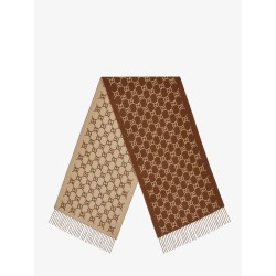 Cashmere scarf with GG print