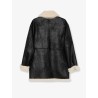 Unisex reversible eco-shearling jacket