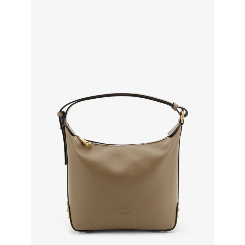 Metal Dots Leather Mini Bag