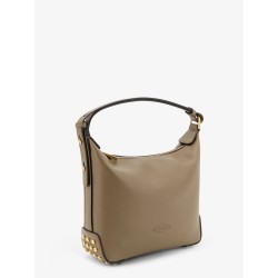Metal Dots Leather Mini Bag