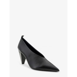 Origami Cubic leather pumps