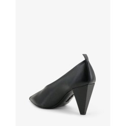 Origami Cubic leather pumps