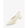 Origami Cubic leather slingback