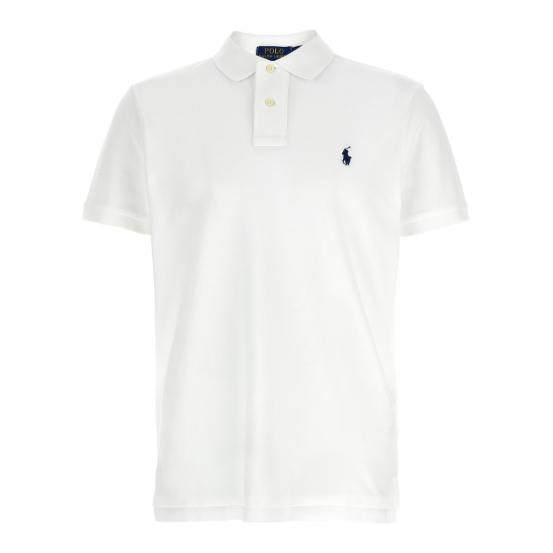 Logo embroidery polo shirt